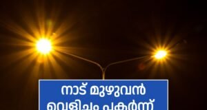 നാട് മുഴുവൻ വെളിച്ചം പകർന്ന്… ട്വന്റി 20