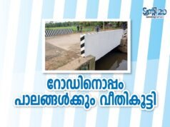 റോഡിനൊപ്പം പാലങ്ങള്ക്കും വീതികൂട്ടി