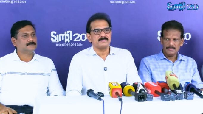 എൽ ഡി എഫ് ഭരിച്ചിരുന്ന തിരുവാണിയൂർ പഞ്ചായത്ത് പിടിച്ചെടുത്ത് ട്വന്റി 20