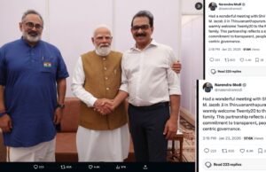 നാടിന്റെ വികസന കുതിപ്പിന് എന്.ഡി.എയ്ക്ക് കൈകൊടുത്ത് ട്വന്റി20