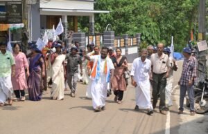 പുത്തൻകുരിശ് , തിരുവാണിയൂർ പഞ്ചായത്തുകളിൽ പ്രചരണം നടത്തി ബാബു ദിവാകരൻ