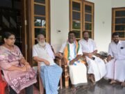 ഫാ. തെക്കുംചേരിയിലിനെ സന്ദര്ശിച്ച് ബാബു ദിവാകരന്