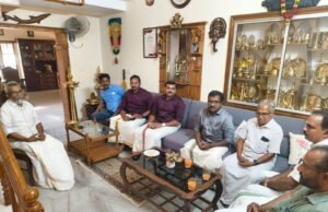 സാമുദായിക നേതാക്കളെ വീട്ടിലെത്തി സന്ദര്ശിച്ച് ബാബു ദിവാകരന്