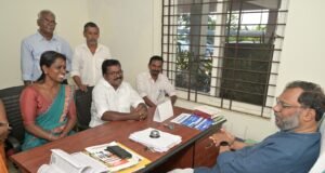 ഓൾഡ് ഏജ് ഹോം സന്ദർശിച്ച് ബാബു ദിവാകരൻ