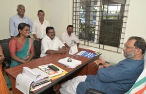 ഓൾഡ് ഏജ് ഹോം സന്ദർശിച്ച് ബാബു ദിവാകരൻ