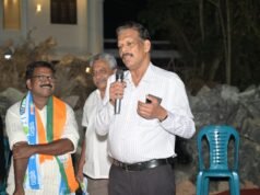 മലയടംതുരുത്ത് ട്വന്റി 20 കുടുംബ സംഗമത്തിൽ പങ്കെടുത്ത് ബാബു ദിവാകരൻ