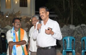 മലയടംതുരുത്ത് ട്വന്റി 20 കുടുംബ സംഗമത്തിൽ പങ്കെടുത്ത് ബാബു ദിവാകരൻ