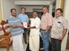 കെ കെ കര്ണ്ണനെ വീട്ടിലെത്തി സന്ദര്ശിച്ച് ബാബു ദിവാകരന്