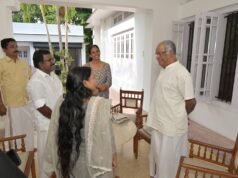 കോലഞ്ചേരി മെഡിക്കൽ മിഷൻ മുൻ സെക്രട്ടറി ജോയ് പി ജേക്കബിനെ വീട്ടിലെത്തി സന്ദർശിച്ച് ബാബു ദിവാകരൻ