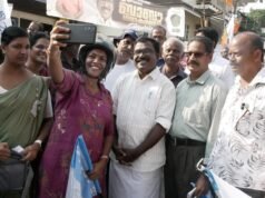 ഐക്കരനാട് പഞ്ചായത്തിലൂടെ ബാബു ദിവാകരന്റെ തിരഞ്ഞെടുപ്പ് പര്യടനം