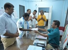 ട്വന്റി20-എൻഡിഎ സ്ഥാനാർഥി ബാബു ദിവാകരന് നാമനിര്ദ്ദേശ പത്രിക സമര്പ്പിച്ചു