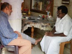 സജികുമാറിനെ വീട്ടിലെത്തി സന്ദര്ശിച്ച് ബാബു ദിവാകരന്