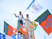 കുന്നത്തുനാട്ടിൽ ആവേശ തിരയിളക്കി എൻഡിഎ കലാശക്കൊട്ട്