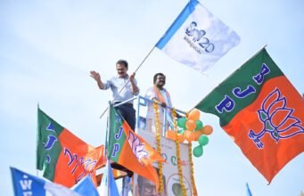 കുന്നത്തുനാട്ടിൽ ആവേശ തിരയിളക്കി എൻഡിഎ കലാശക്കൊട്ട്