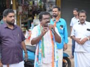 എന്.ഡി.എ സ്ഥാനാര്ത്ഥി ബാബു ദിവാകരന് സ്വീകരണമൊരുക്കി പാര്ട്ടി പ്രവര്ത്തകരും വോട്ടര്മാരും