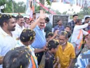 ആയിരങ്ങളെ സാക്ഷിയാക്കി ബാബു ദിവാകരന്റെ തിരഞ്ഞെടുപ്പ് പര്യടനം